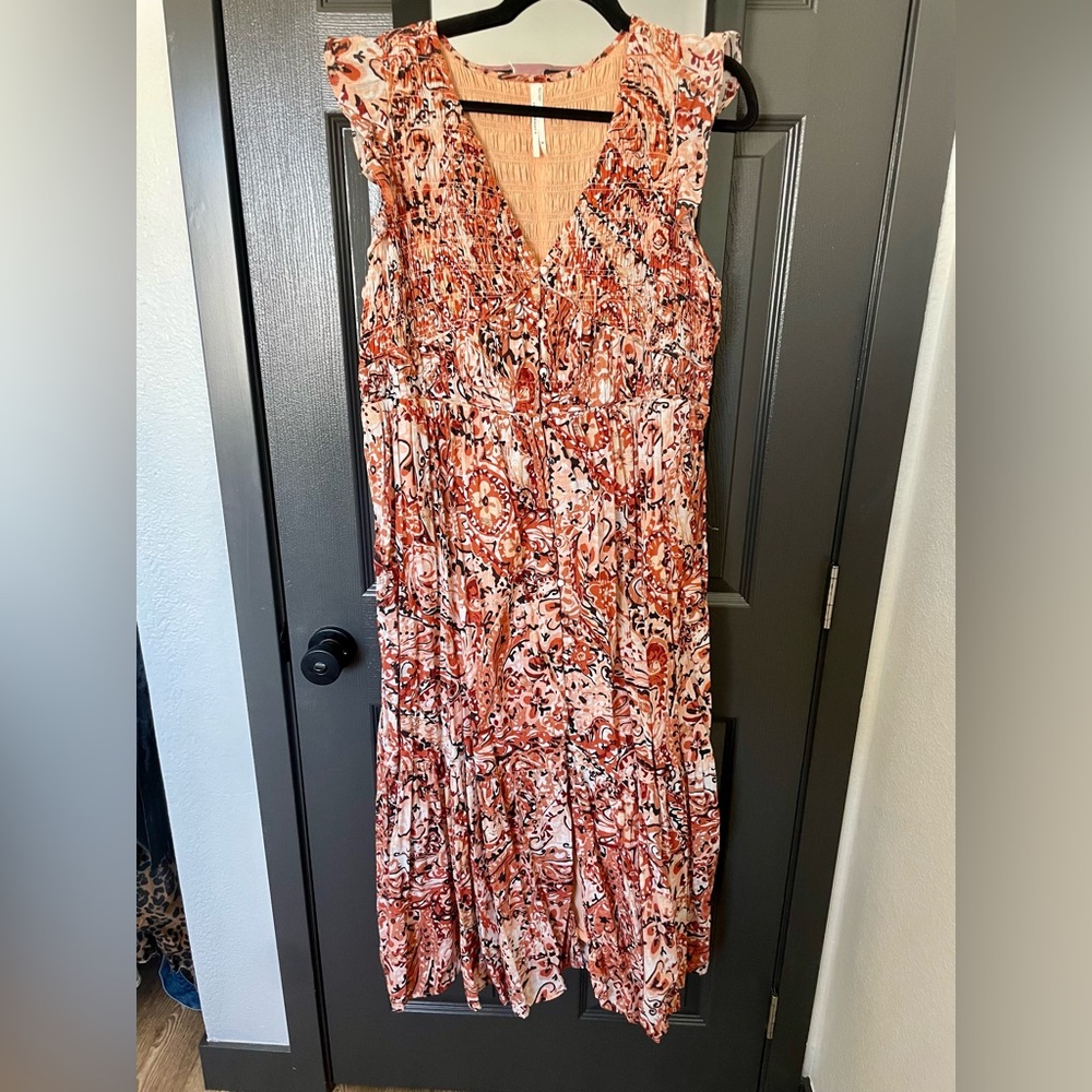 The Peregrine Midi Dress By Anthropologie